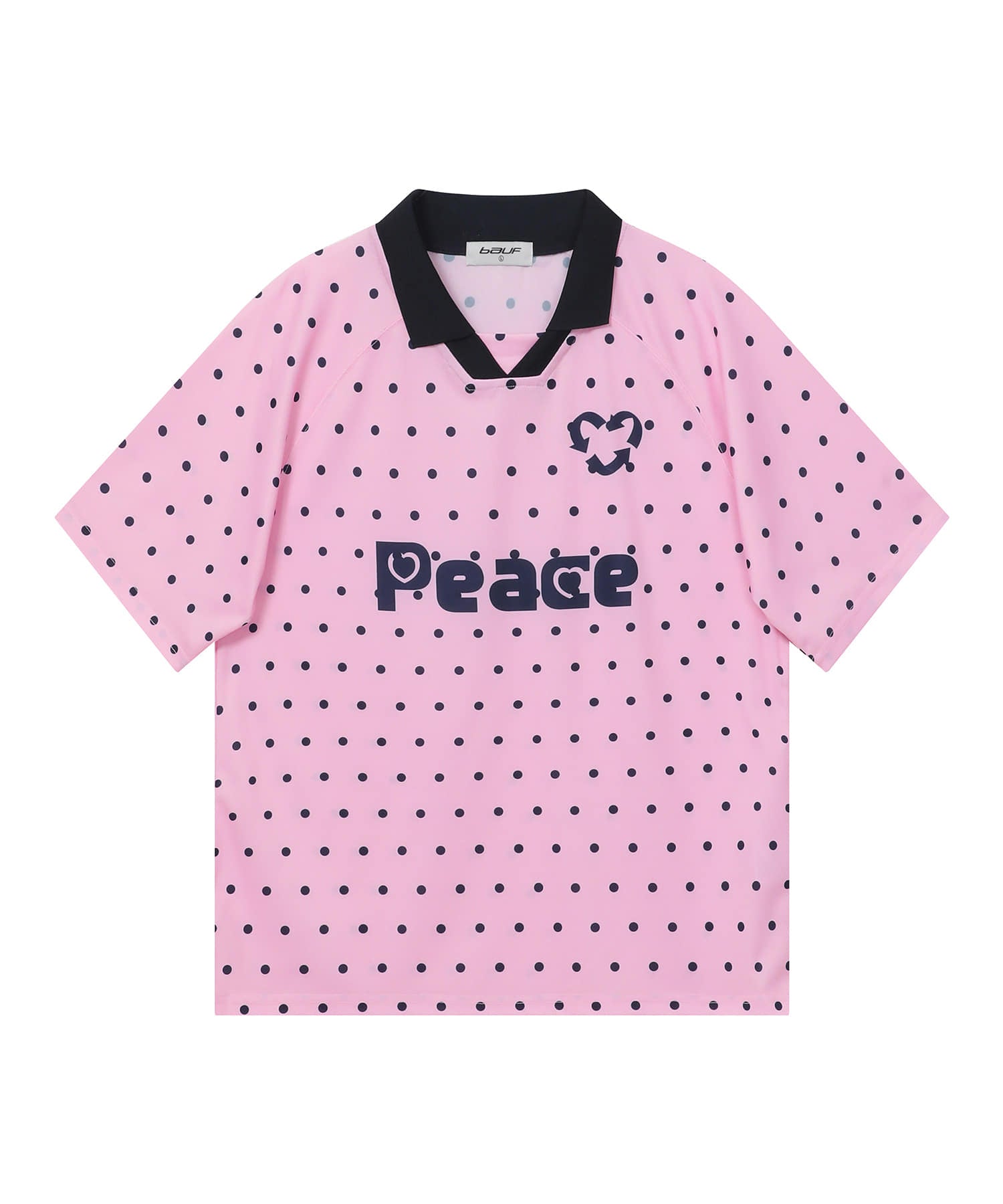 Dot Jersey T-shirt [Pink]